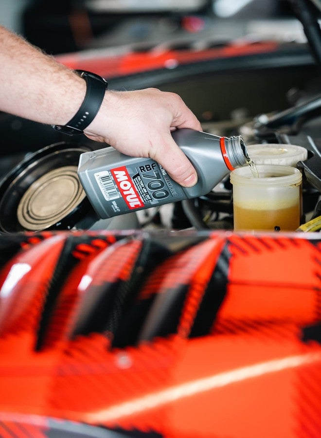 Motul RBF 700 Factory Line Racing Brake Fluid, Full Synthetic DOT 4 Brake Fluid with High Boiling Point, for Hydraulic and Clutch Systems, for Extreme Temperatures - Image 5